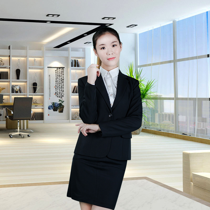 冬季長袖修身職業裝套裝女裝套裙司法企業機關單位公務員上班製服批發・進口・工廠・代買・代購