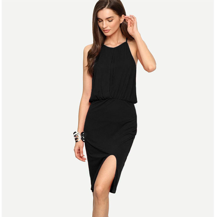 亞馬遜ebay2016歐美新款夏季時尚連衣裙性感吊帶裙批發・進口・工廠・代買・代購