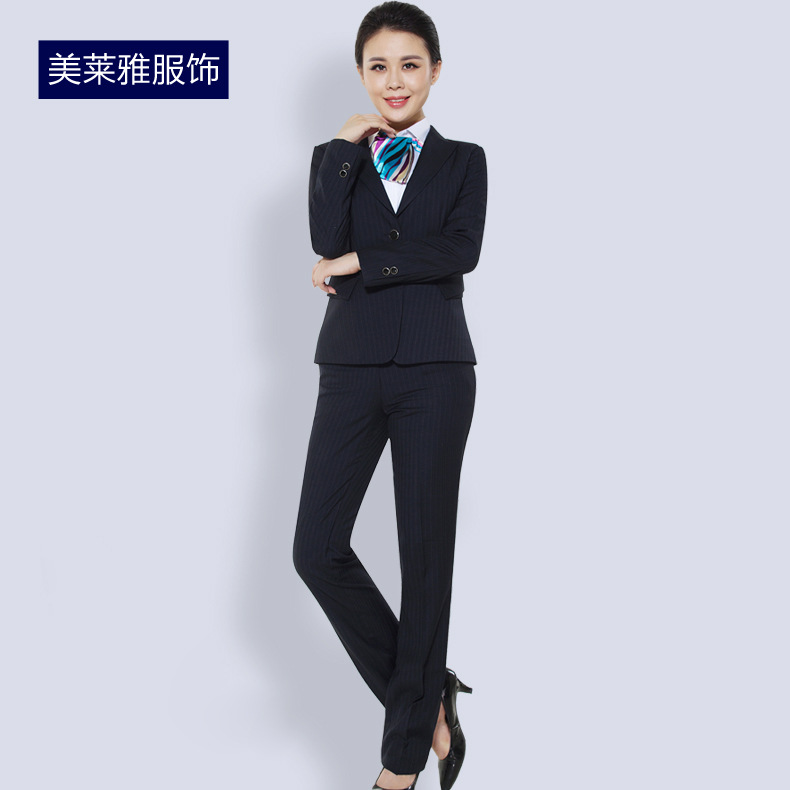 秋季女士職業裝韓版修身西服女裝商務套裝套裙長袖兩件套2016工廠,批發,進口,代購