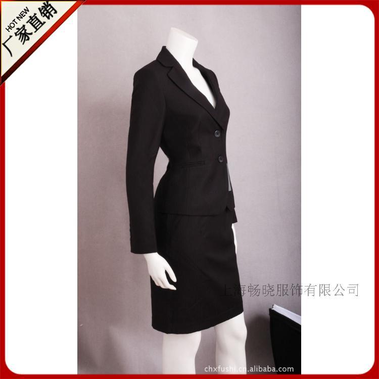訂做OL收腰修身小西裝外套 女式平紋2扣職業西服定做批發・進口・工廠・代買・代購