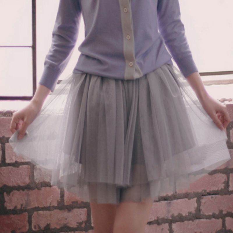 2016春裝新款女裝韓版百搭蓬蓬裙紗裙批發・進口・工廠・代買・代購
