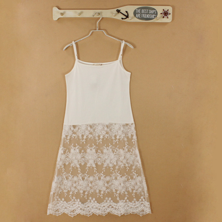 2014新款外貿日系女裝蕾絲拼接長裙工廠,批發,進口,代購