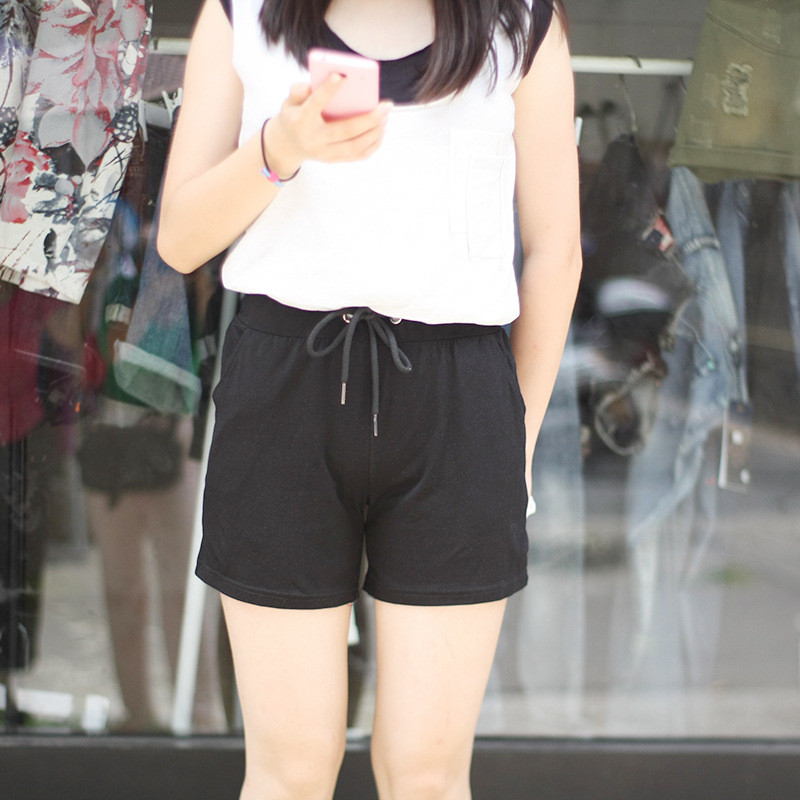 2016新款夏季熱褲 韓版寬松時尚休閒短褲 純棉修身百搭女褲子批發批發・進口・工廠・代買・代購