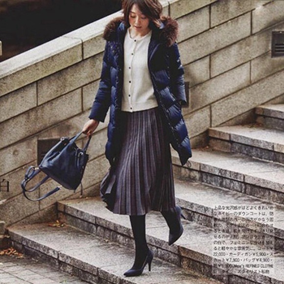 現貨 16年秋冬款 氣質女神加厚針織百褶半身裙中長裙批發・進口・工廠・代買・代購