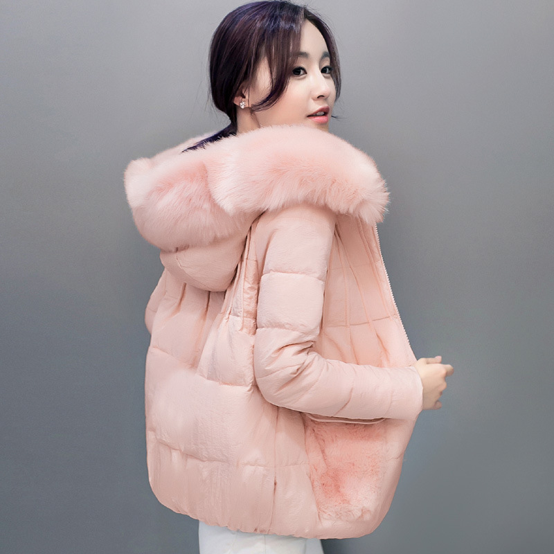 超好質量2016冬季時尚女裝 潮流熱賣韓版款式顯瘦純色棉衣批發・進口・工廠・代買・代購