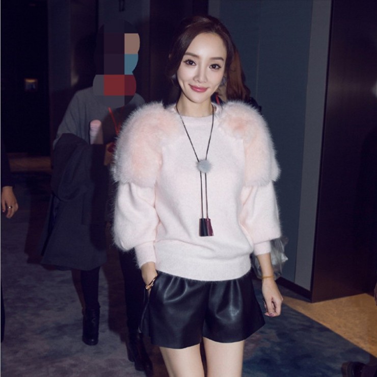 韓版PU皮內搭褲李小璐同款皮短褲時尚百搭女褲外穿闊腿褲批發批發・進口・工廠・代買・代購