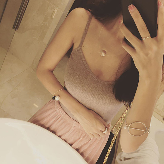 廠傢 晚晚同款 復古女士吊帶 山楂色純棉吊帶背心彩棉 女裝背心工廠,批發,進口,代購