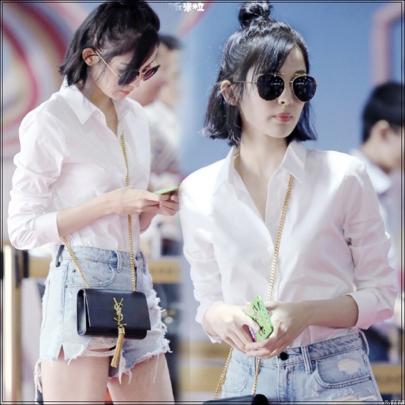 古力娜紮明星同款白襯衫女長袖韓范休閒百搭襯衣秋冬打底衫上衣潮批發・進口・工廠・代買・代購