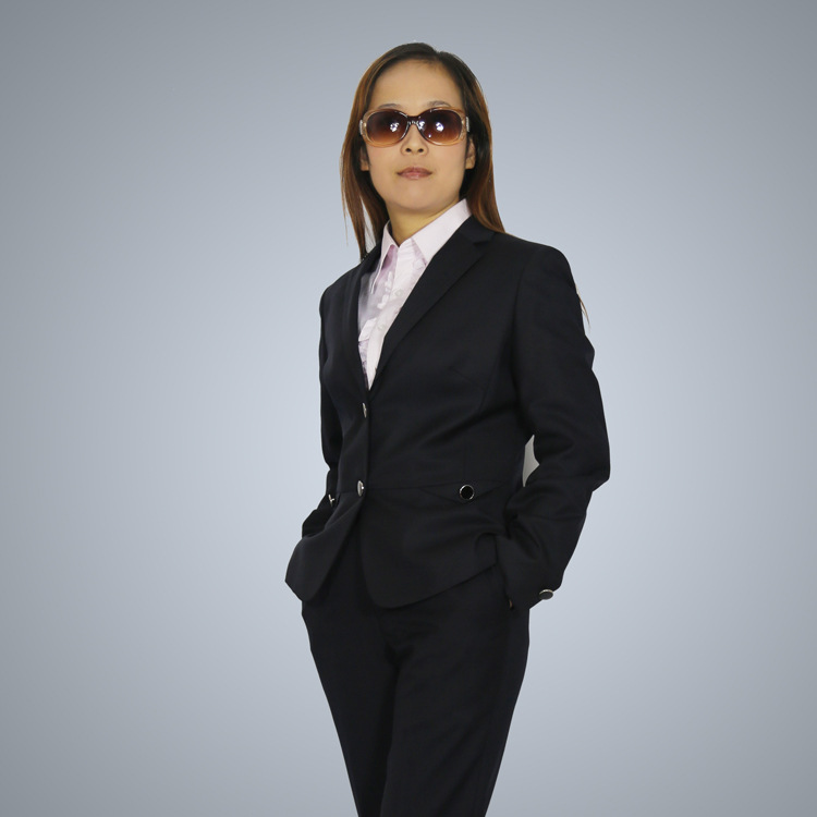 新款秋冬正裝 女士西服套裝女 高檔行政ol職業裝女套裝 長袖7001批發・進口・工廠・代買・代購