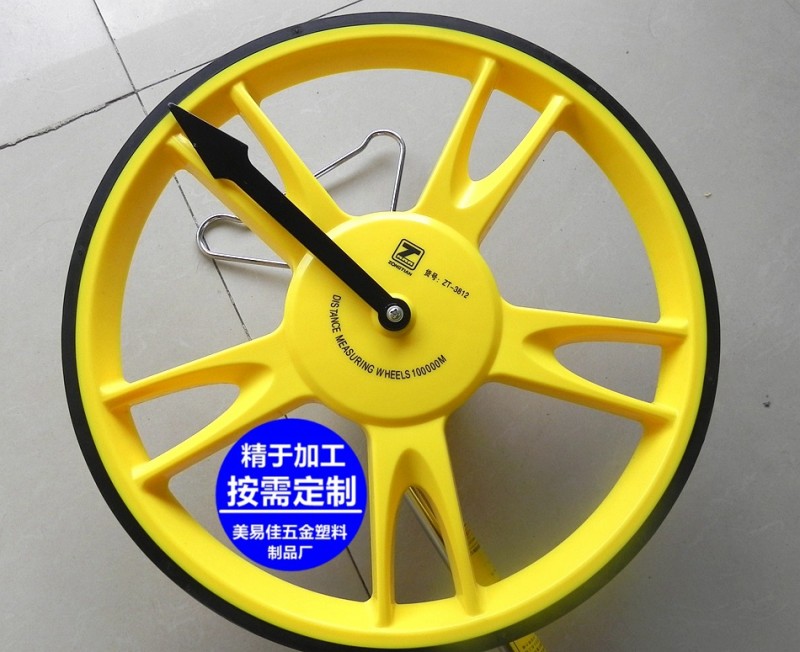 廠傢直銷大輪式測量輪手推電子數顯測距機機械測距輪計米器批發・進口・工廠・代買・代購