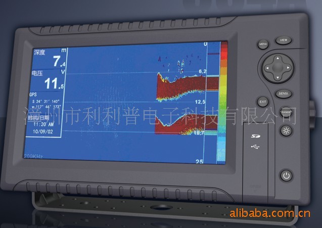 供應利利普船用9寸50/200KHz雙頻魚探機批發・進口・工廠・代買・代購