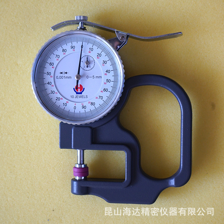 江廠傢現貨直銷小型便捷式紙板厚度計 小型數顯式紙張厚度機批發・進口・工廠・代買・代購