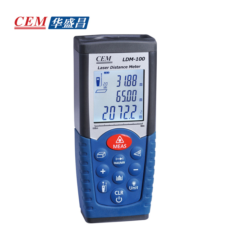 CEM華盛昌電子尺測量工具手持激光紅外線測距機65米LDM-100批發・進口・工廠・代買・代購