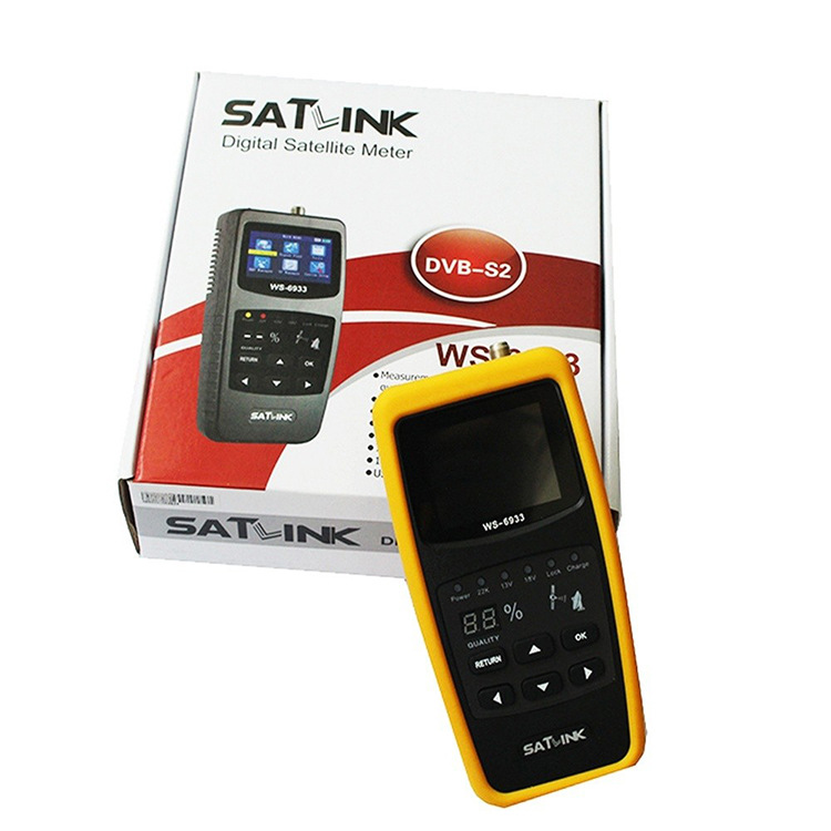 SATLINK WS-6933 DVB-S2 尋星機 調星機帶手電筒 指南針工廠,批發,進口,代購