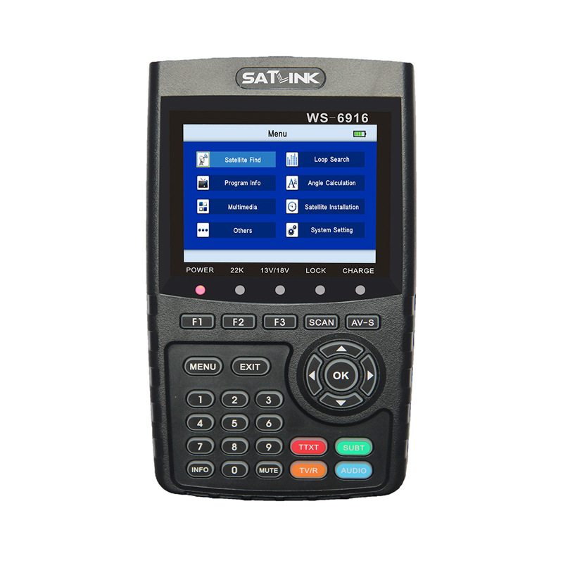 Satlink WS-6916 dvb-S2高清尋星機 調星機 工廠直銷工廠,批發,進口,代購