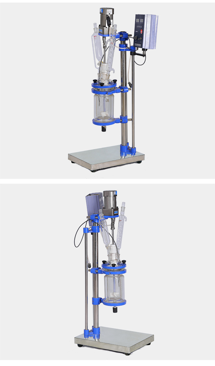 廠傢直銷S-1升玻璃反應釜,1升玻璃反應器圖片、參數、價格批發・進口・工廠・代買・代購