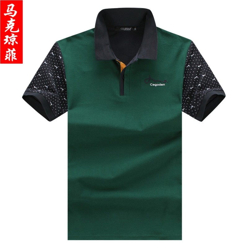 品牌男士POLO衫 英倫學院休閒全棉珠地保羅衫 大翻領短袖T恤男工廠,批發,進口,代購