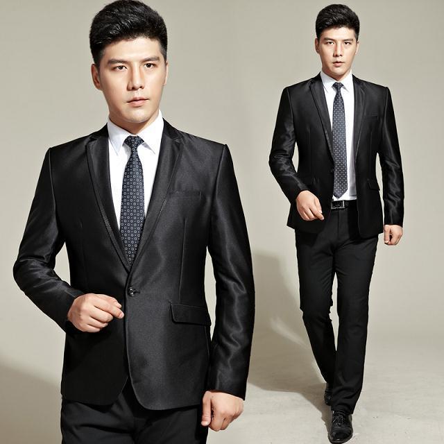 韓版男式西服量身訂做 東莞工作服 東莞男女職業裝訂做批發・進口・工廠・代買・代購