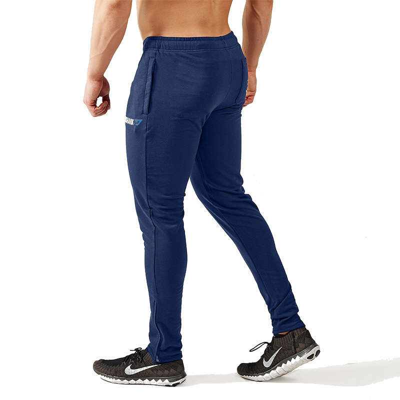 速賣通 GYMSHARK男士純棉健身運動休閒褲型男跑步彈力小腳褲工廠,批發,進口,代購