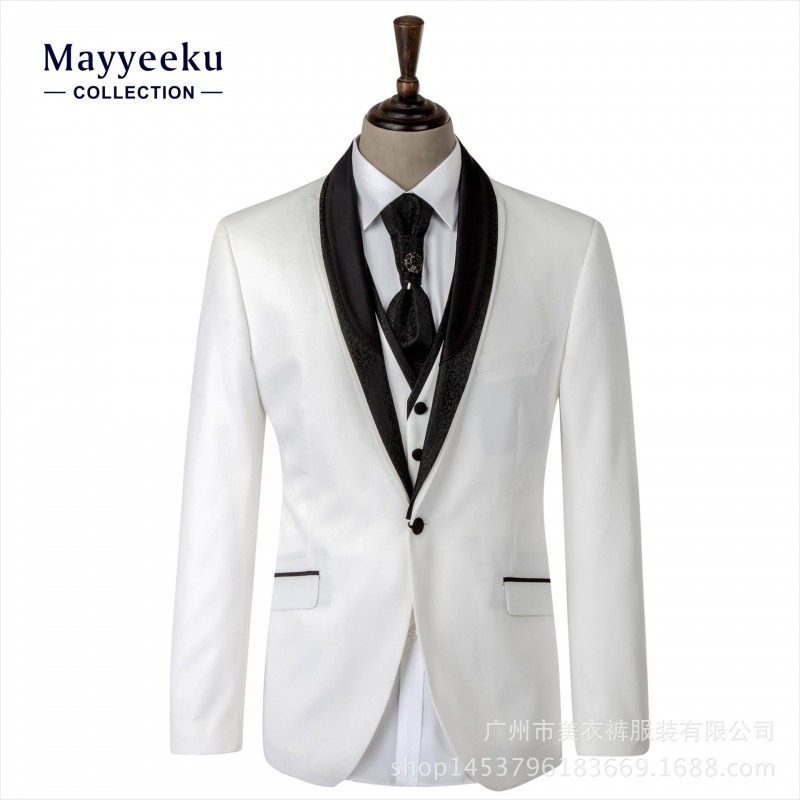 訂單產品：廠傢四件套禮服代加工男式西服男裝定製男士西裝套裝批發・進口・工廠・代買・代購