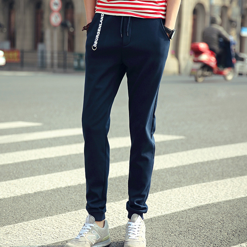 2017春季新款男士修身韓版運動褲男士衛褲A105-9777-P60工廠,批發,進口,代購