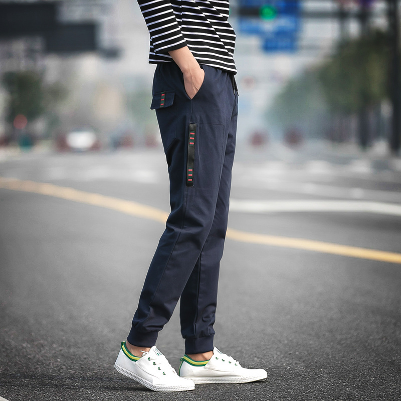 k301 2017春款新品修身韓版青少年時尚休閒褲 P45工廠,批發,進口,代購