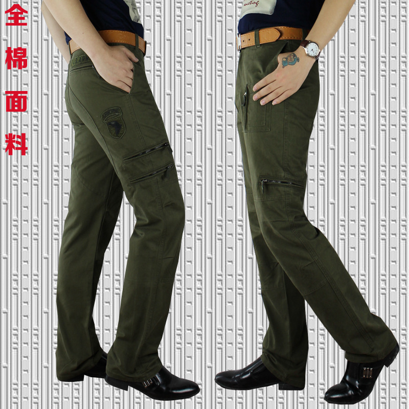 2014秋季全棉男式多袋褲軍裝101空降師戶外寬松長褲子工廠,批發,進口,代購