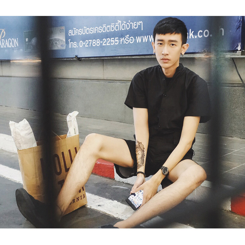 春夏季韓版潮男裝純色工裝連身褲男士休閒連身短褲 短袖套裝男工廠,批發,進口,代購