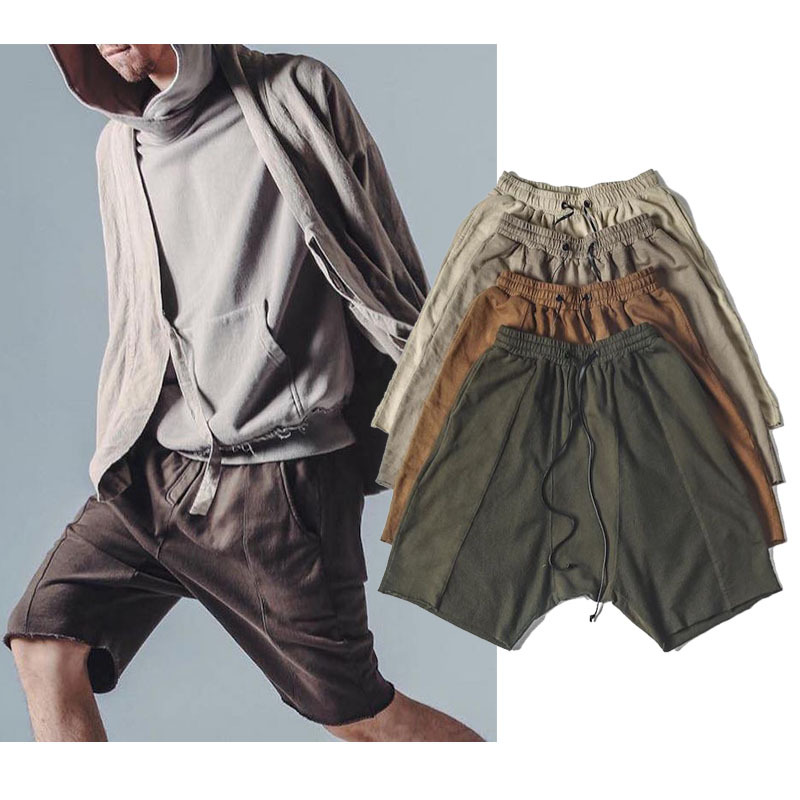 歐美高街短褲KANYE WEST嘻哈寬松運動褲OVERSIZ批發・進口・工廠・代買・代購