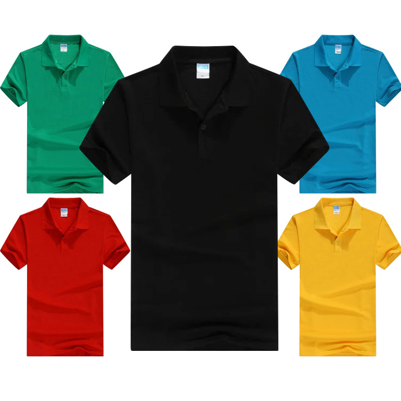 廠傢直銷多色翻領POLO文化廣告衫工作服班服T恤定做LOGO印字刺繡工廠,批發,進口,代購