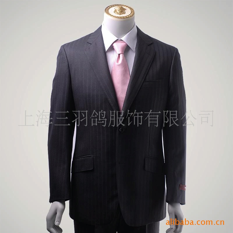 男士西服套裝 商務裝 熱銷 定做 上海加工定製 男士西裝職業裝批發・進口・工廠・代買・代購