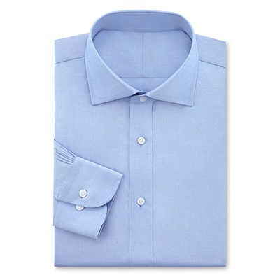 純色免燙歐式修身版商務長袖襯衫  男款   藍色批發・進口・工廠・代買・代購