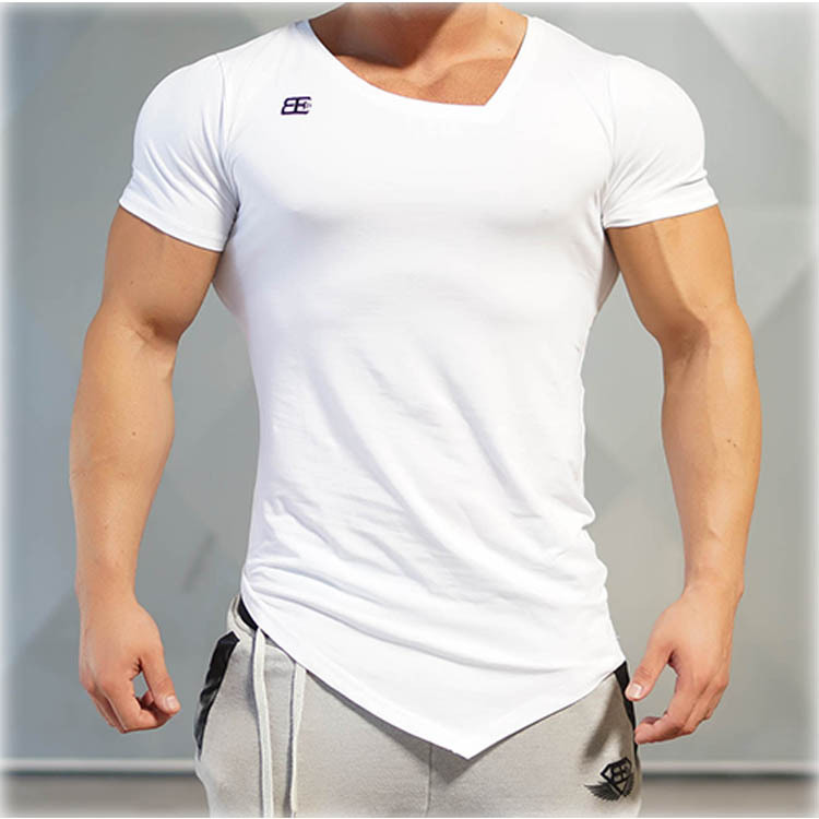 肌肉博士健身兄弟男士運動T恤夏季薄款修身運動短袖熱賣一件代發批發・進口・工廠・代買・代購