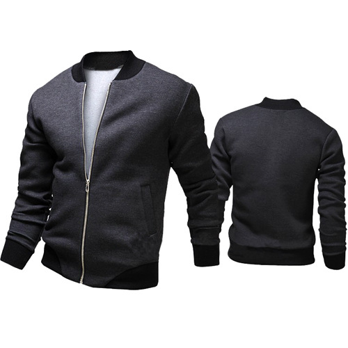 ebay外貿男裝批發2015新款羅口拼接春裝男士外套 夾克J09批發・進口・工廠・代買・代購