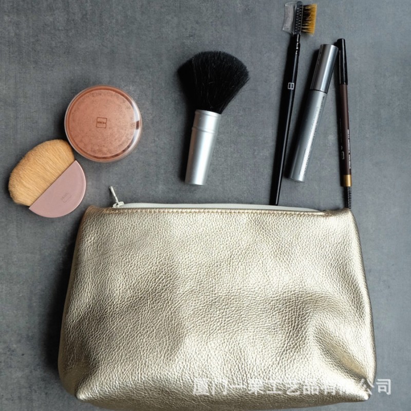 亮銀色PU皮革化妝包 定製女包化妝包 新款化妝包工廠,批發,進口,代購