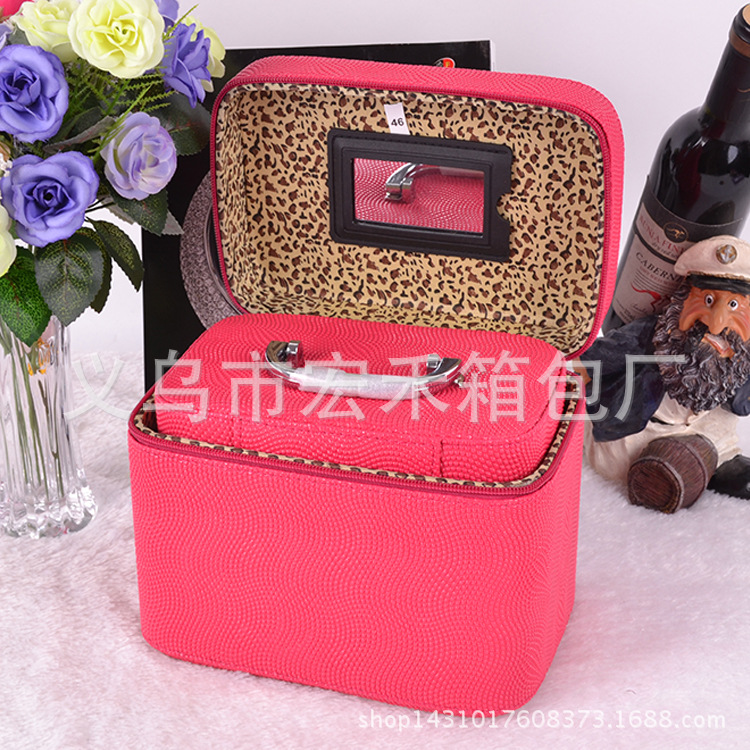 廠傢直銷化妝包 多功能 旅行化妝品皮包 新款女款簡約洗刷包批發・進口・工廠・代買・代購