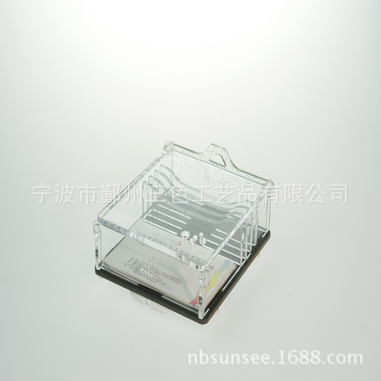 亞克力加工成型名片盒有機玻璃名片盒桌麵擺放卡片名片盒廠傢定做批發・進口・工廠・代買・代購