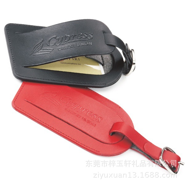 梓玉軒個性PU行李牌 皮質吊牌PVC 真皮防丟箱包標簽禮品定製LOGO批發・進口・工廠・代買・代購