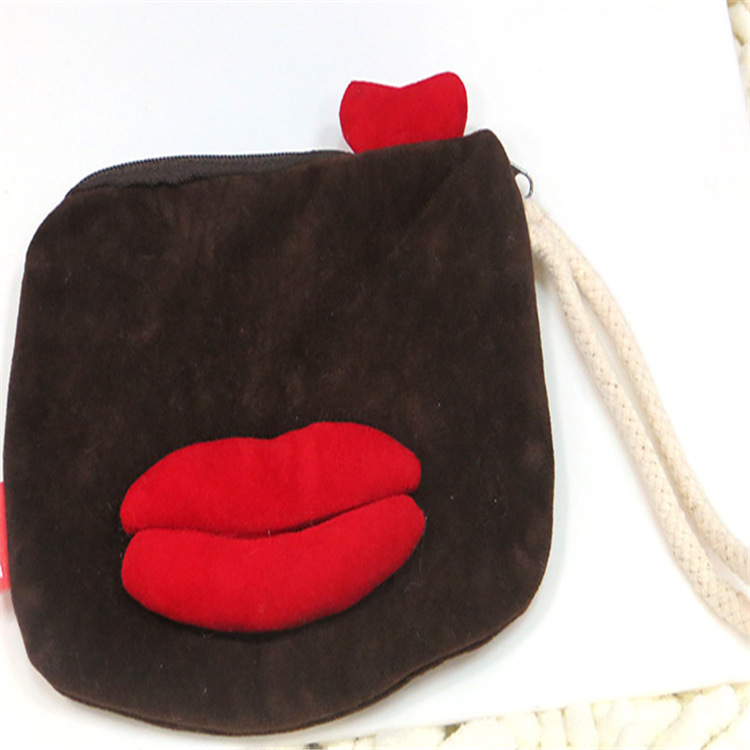 韓國可愛火熱嘴唇平板電腦包 韓版卡通佈藝手機包 廠傢定做直銷工廠,批發,進口,代購