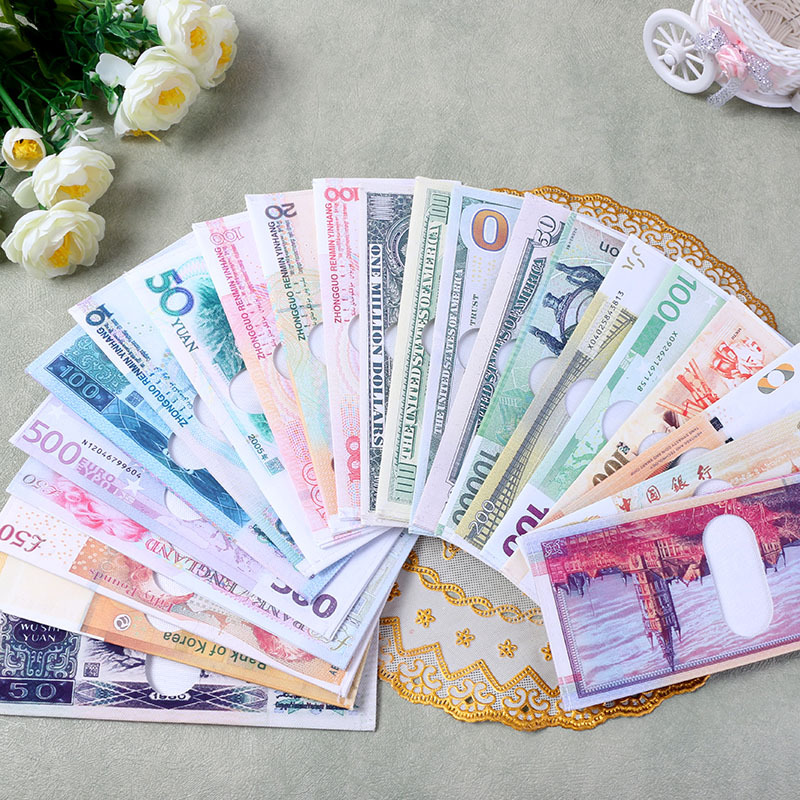 地攤精品店長款超薄歐元美金人民幣紙幣帆佈簡易錢包淘寶活動贈品批發・進口・工廠・代買・代購