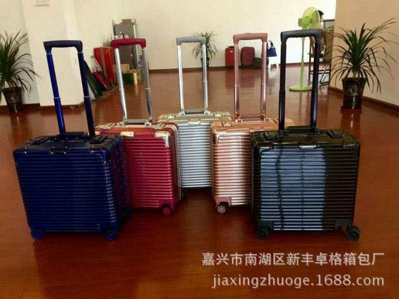 復古行李箱航空旅行箱拉桿箱行李箱電腦箱包一件代發廠傢直銷工廠,批發,進口,代購
