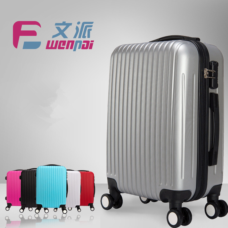 文派拉桿箱行李箱萬向輪航空箱學生旅行箱包超輕箱子批發 廠傢工廠,批發,進口,代購