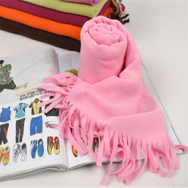 日本兒童圍巾聖誕節圍巾加厚保暖搖粒絨圍脖時尚女童圍巾工廠,批發,進口,代購