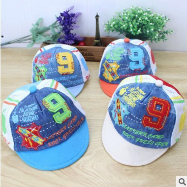 嬰兒帽子 夏季新款2016遮陽帽男女寶寶棒球帽遮陽帽子兒童帽子夏工廠,批發,進口,代購