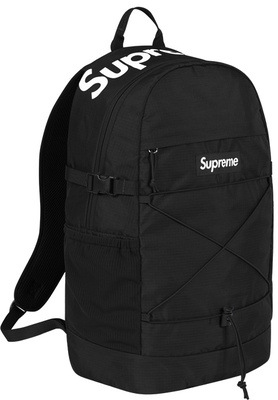 Chic Supreme 40th黑色紅色輕便雙肩背包書包支持一件代發工廠,批發,進口,代購