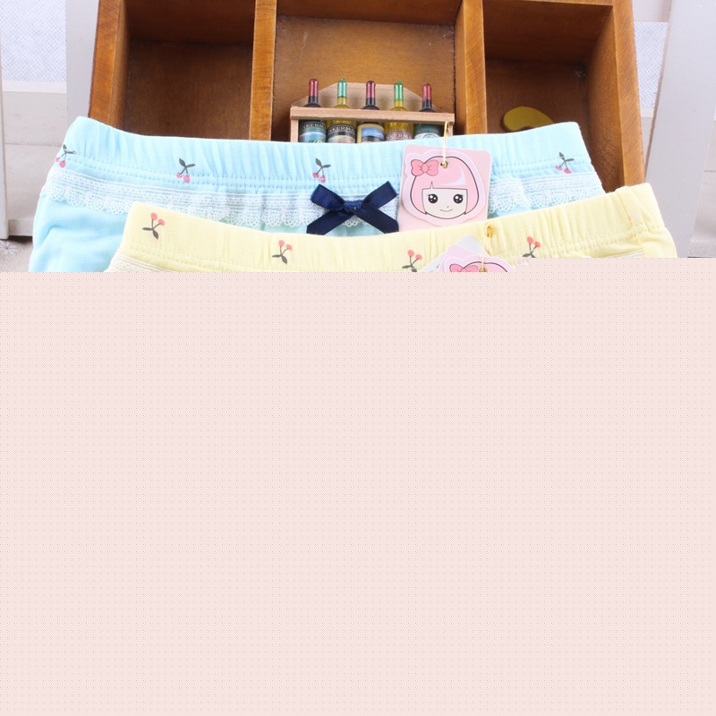 新款兒童內褲 小櫻桃印花女童內褲 新款寶寶平角內褲 熊童SF8305工廠,批發,進口,代購