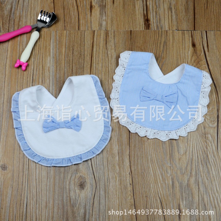 mother*ays日本圍嘴圍兜口水巾全棉可愛造型淑女風圍兜 批發工廠,批發,進口,代購