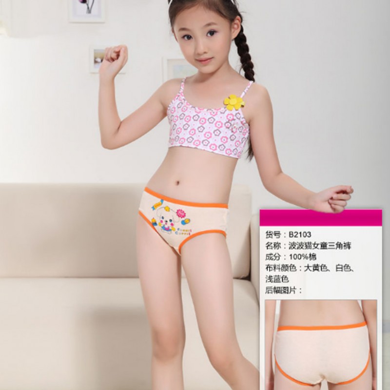 兒童內褲現貨批發工廠直銷卡通印花女童純棉透氣三角內褲兒童內褲批發・進口・工廠・代買・代購