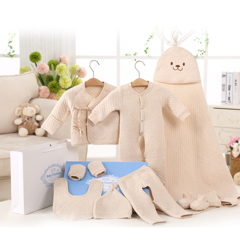 禮盒天然有機彩棉嬰兒服飾新生兒服飾禮盒B1021工廠,批發,進口,代購