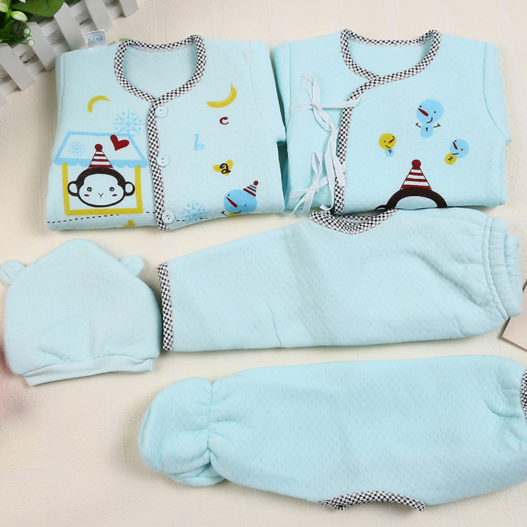 六件套純棉保暖初生嬰兒衣服新生兒禮盒寶寶套裝批發批發・進口・工廠・代買・代購